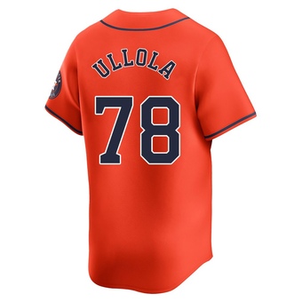 Limited Houston Astros Miguel Ullola Alternate Jersey - Orange