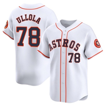 Limited Houston Astros Miguel Ullola Home Jersey - White
