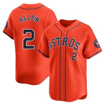Limited Houston Astros Nick Allen Alternate Jersey - Orange