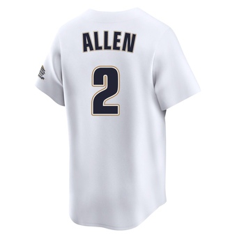 Limited Houston Astros Nick Allen Throwback Cooperstown Collection Jersey - White