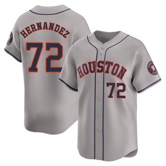 Limited Houston Astros Nick Hernandez Away Jersey - Gray