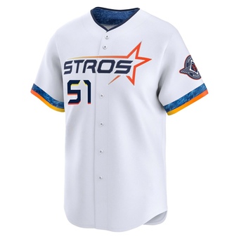 Limited Houston Astros Randy Johnson 2025 City Connect Jersey - White