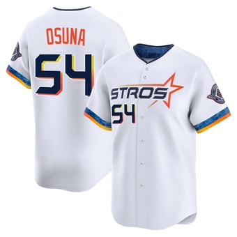 Limited Houston Astros Roberto Osuna 2025 City Connect Jersey - White