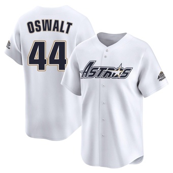 Limited Houston Astros Roy Oswalt Throwback Cooperstown Collection Jersey - White