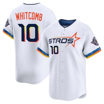 Limited Houston Astros Shay Whitcomb 2025 City Connect Jersey - White