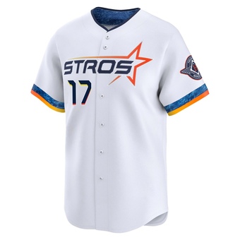 Limited Houston Astros Victor Caratini 2025 City Connect Jersey - White