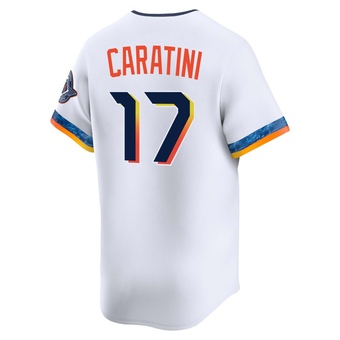 Limited Houston Astros Victor Caratini 2025 City Connect Jersey - White