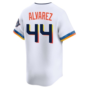 Limited Houston Astros Yordan Alvarez 2025 City Connect Jersey - White