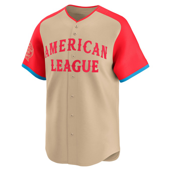 Limited Houston Astros Yordan Alvarez American League 2024 All-Star Game Jersey - Cream