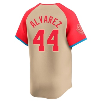 Limited Houston Astros Yordan Alvarez American League 2024 All-Star Game Jersey - Cream