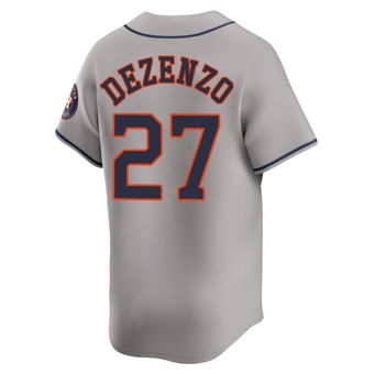 Limited Houston Astros Zach Dezenzo Away Jersey - Gray