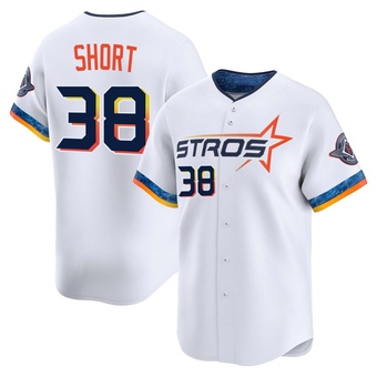 Limited Houston Astros Zack Short 2025 City Connect Jersey - White