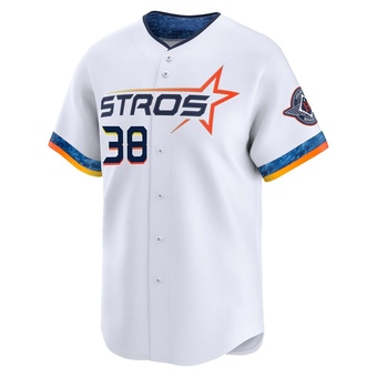 Limited Houston Astros Zack Short 2025 City Connect Jersey - White
