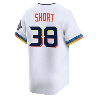 Limited Houston Astros Zack Short 2025 City Connect Jersey - White
