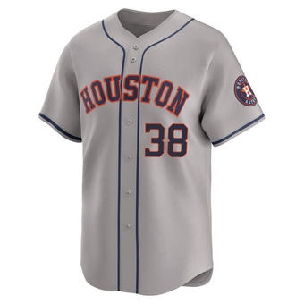 Limited Houston Astros Zack Short Away Jersey - Gray