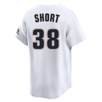 Limited Houston Astros Zack Short Throwback Cooperstown Collection Jersey - White
