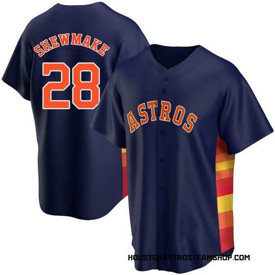 Replica Houston Astros Braden Shewmake Alternate Jersey - Navy