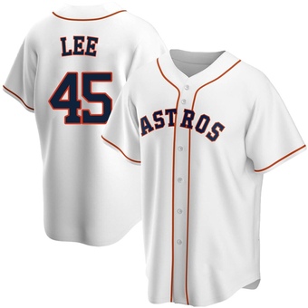 Replica Houston Astros Carlos Lee Home Jersey - White