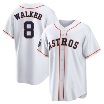 Replica Houston Astros Christian Walker 2022 World Series Champions Home Jersey - White