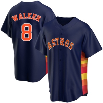 Replica Houston Astros Christian Walker Alternate Jersey - Navy