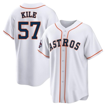 Replica Houston Astros Darryl Kile 2022 World Series Champions Home Jersey - White