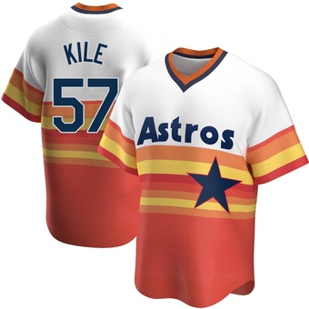 Replica Houston Astros Darryl Kile Home Cooperstown Collection Jersey - White