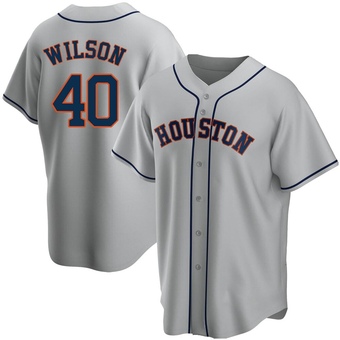 Replica Houston Astros Don Wilson Road Jersey - Gray
