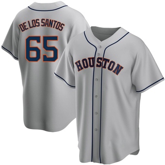 Replica Houston Astros Enyel De Los Santos Road Jersey - Gray