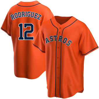 Replica Houston Astros Ivan Rodriguez Alternate Jersey - Orange