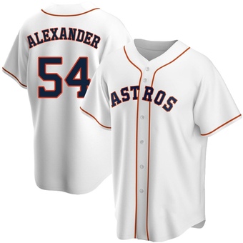 Replica Houston Astros Jason Alexander Home Jersey - White