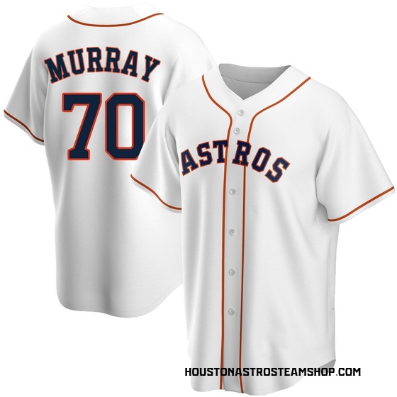 Replica Houston Astros Jayden Murray Home Jersey - White
