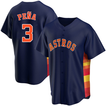 Replica Houston Astros Jeremy Pena Alternate Jersey - Navy