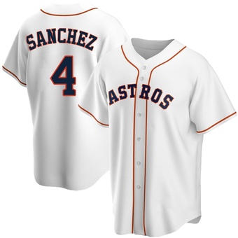 Replica Houston Astros Jesus Sanchez Home Jersey - White