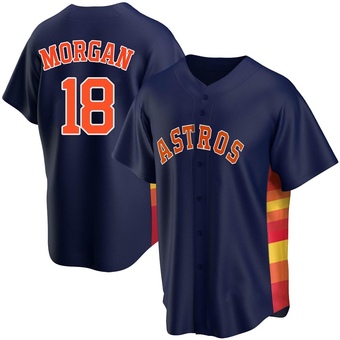 Replica Houston Astros Joe Morgan Alternate Jersey - Navy