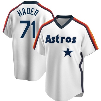 Replica Houston Astros Josh Hader Home Cooperstown Collection Team Jersey - White