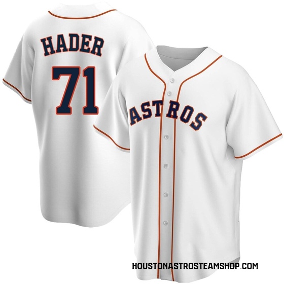 Replica Houston Astros Josh Hader Home Jersey - White