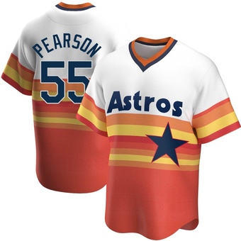 Replica Houston Astros Nate Pearson Home Cooperstown Collection Jersey - White