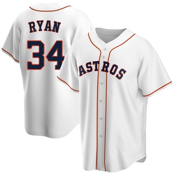 Replica Houston Astros Nolan Ryan Home Jersey - White