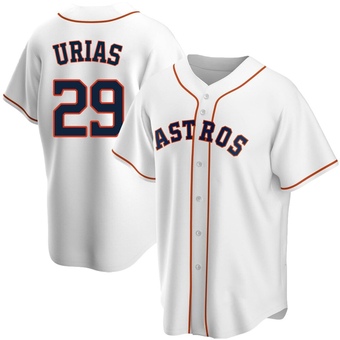 Replica Houston Astros Ramon Urias Home Jersey - White