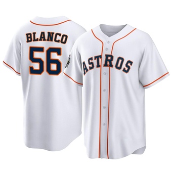Replica Houston Astros Ronel Blanco 2022 World Series Home Jersey - White