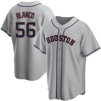 Replica Houston Astros Ronel Blanco Road Jersey - Gray