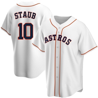 Replica Houston Astros Rusty Staub Home Jersey - White