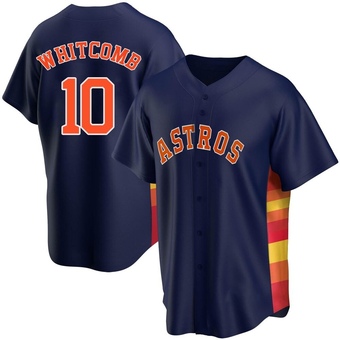Replica Houston Astros Shay Whitcomb Alternate Jersey - Navy