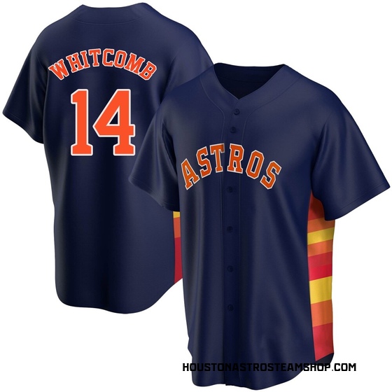 Replica Houston Astros Shay Whitcomb Alternate Jersey - Navy