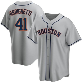 Replica Houston Astros Spencer Arrighetti Road Jersey - Gray