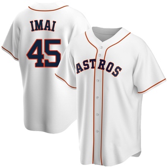 Replica Houston Astros Tatsuya Imai Home Jersey - White