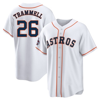 Replica Houston Astros Taylor Trammell 2022 World Series Champions Home Jersey - White