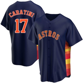 Replica Houston Astros Victor Caratini Alternate Jersey - Navy