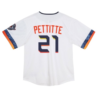 Toddler Limited Houston Astros Andy Pettitte 2025 City Connect Jersey - White