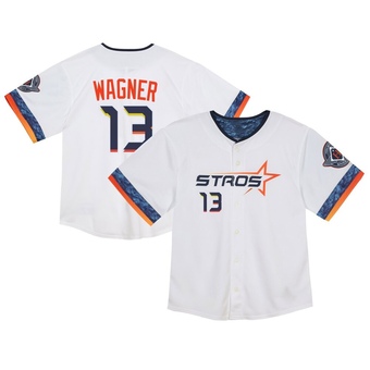 Toddler Limited Houston Astros Billy Wagner 2025 City Connect Jersey - White